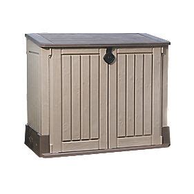 metal storage boxes screwfix|screwfix outside storage box.